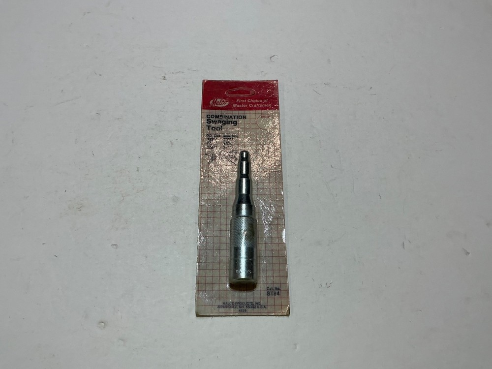 NOS Malco Combination Swaging Tool 1/2, 5/8, 7/8 USA made ST94