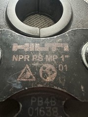 Hilti 1&rdquo; Pipe Press Jaw For Crimper 2217411 NPR PS PP Pro press Viega 1 Inch Jaw