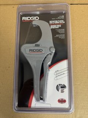 RIDGID RC-2375 Ratcheting Plastic Pipe & Tubing Cutter 30088 1/8-2-3/8 Sealed