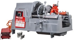 RIDGID&reg; 535 V3 Pipe Threading Machine Manual Chuck and 811A Die Head 47745 47750