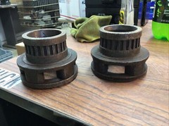 (2-PCS) 2&Prime; Toledo pipe threading die heads 1628757 (VR14)
