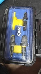 SPIN F4000 Flaring Drill Bit Set 3/8 1/2 5/8 Missing 1/4&Prime; HVAC Tool