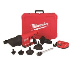 M12 12V Li-ion Cordless Drain Cleaning Airsnake Air Gun Kit 1 2.0Ah Battery Toil