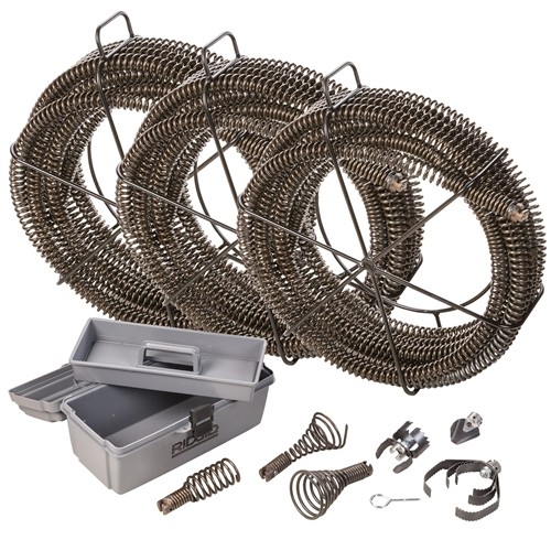 Ridgid 48457 C-14 Heavy Duty Accessory Kit 150ft Cable for K-1500SP