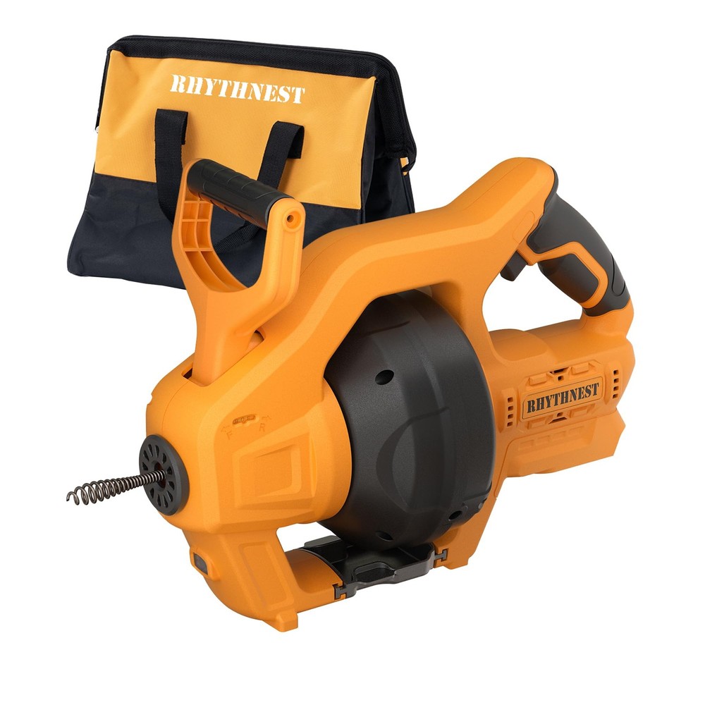 Cordless Drain Auger Compatible with Dewalt 20V Battery, 24 FT Replaceable Au&hellip;