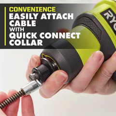 USB Lithium Cordless Drain Auger with 2.0 Ah USB Lithium Battery and Charging Ca