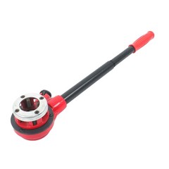 Manual Ratchet Pipe Threader Kit W/ 3 Dies 1/2&Prime; 3/4&Prime; 1&Prime; NPT Pipe Threading Tool