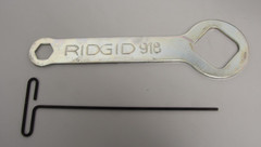 Ridgid Groove Roll Changeout For 8-12&Prime; SCH 10 8&Prime; SCH 40