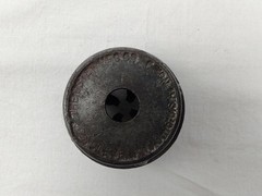 Vintage Oster 1/8 In Pipe Threading Die Head Tool Cleveland USA Red Steel
