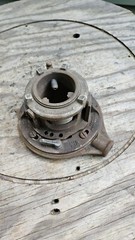 ANTIQUE RIDGID TOOL CO NO.65-R RIGID 1&Prime; TO 2&Prime; RATCHET PIPE THREADER