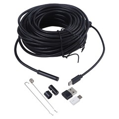 50 FT Pipe Inspection Camera USB Endoscope Video Sewer Drain Cleaner Water-proof