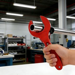Red Metal Ratchet Tubing Cutter Tool,Portable Ratcheting Tubing Cutter Tool