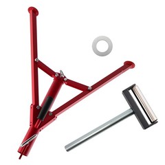 Adjustable Height Roller Stand 2500lbs Support 27.6-52in for Workshop Tools