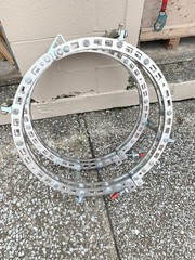 24&rdquo; Walhonde Tools Top Liner Pipe Fitting Clamps, SS, TL5024-SS