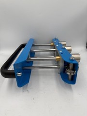 Three-Station Sheet Metal Bender, 0-90&deg; Bending Angle Metal Edge Roller Ben