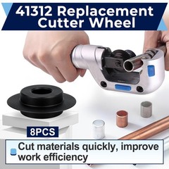 CuraceQ 8PCS F158 41312 Replacement Cutter Wheel Compatible with Ridgid Tubin&hellip;
