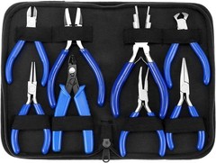 8-Piece Jewelry Making Pliers Tools Set with Storage Bag, for Jewelry Crafting,