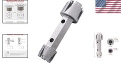 Dual-Ended Tub Drain Removal Tool &ndash; Lightweight Aluminum & Effortless Operation