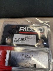 Ridgid 47750 Pipe Dies 1&Prime; to 2&Prime; 11-1/2 NPT Universal Die Heads RH