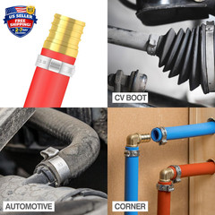 PEX Clamp Tool Kit 3 8-1 w Rings & Tubing Cutter &ndash; All-in-one Crimping Set