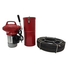 110V Electric Pipe Dredging Machine 3/4&Prime;-4&Prime; Sectional Pipe Drain Cleaner