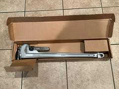 RIDGID #836 STRAIGHT PIPE (31110) 36 in. Aluminum Straight Pipe Wrench New