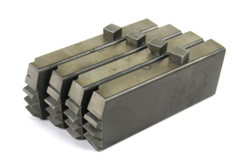 Rothenberger Collins 2517 Universal Bolt Dies Threader Set 1-7/8&Prime; UNC