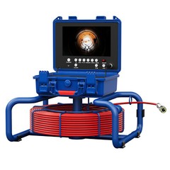 9 In Self-Leveling Sewer Camera 164ft Pipe Inspection Camera w/ 512Hz Locator