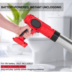 Cordless Plunger for Milwaukee 18V Battery (No Battery),High Pressure Drain U&hellip;
