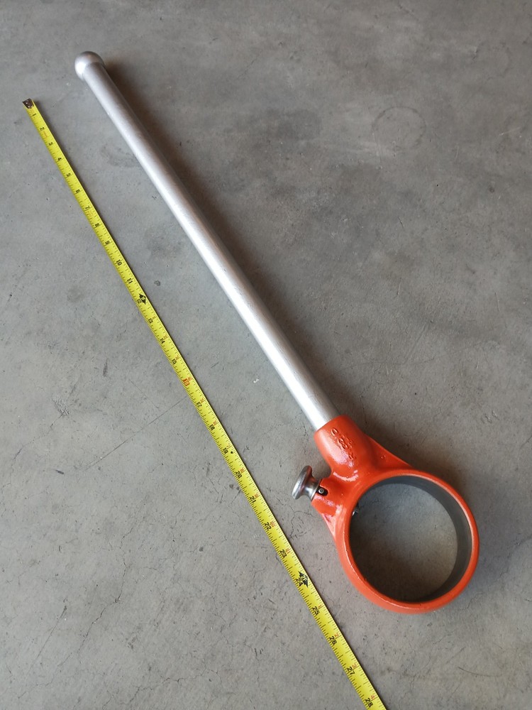 Ridgid 12-R Pipe Threader Ratchet with Handle Rigid 12R Threading