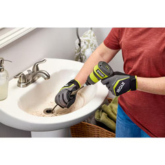 USB Lithium Cordless Drain Auger with 2.0 Ah USB Lithium Battery and Charging Ca