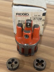 RIDGID 00-RB UNF-3/8 (37720) 3/8&Prime; Bolt Threader Die Head, Alloy RH UNF
