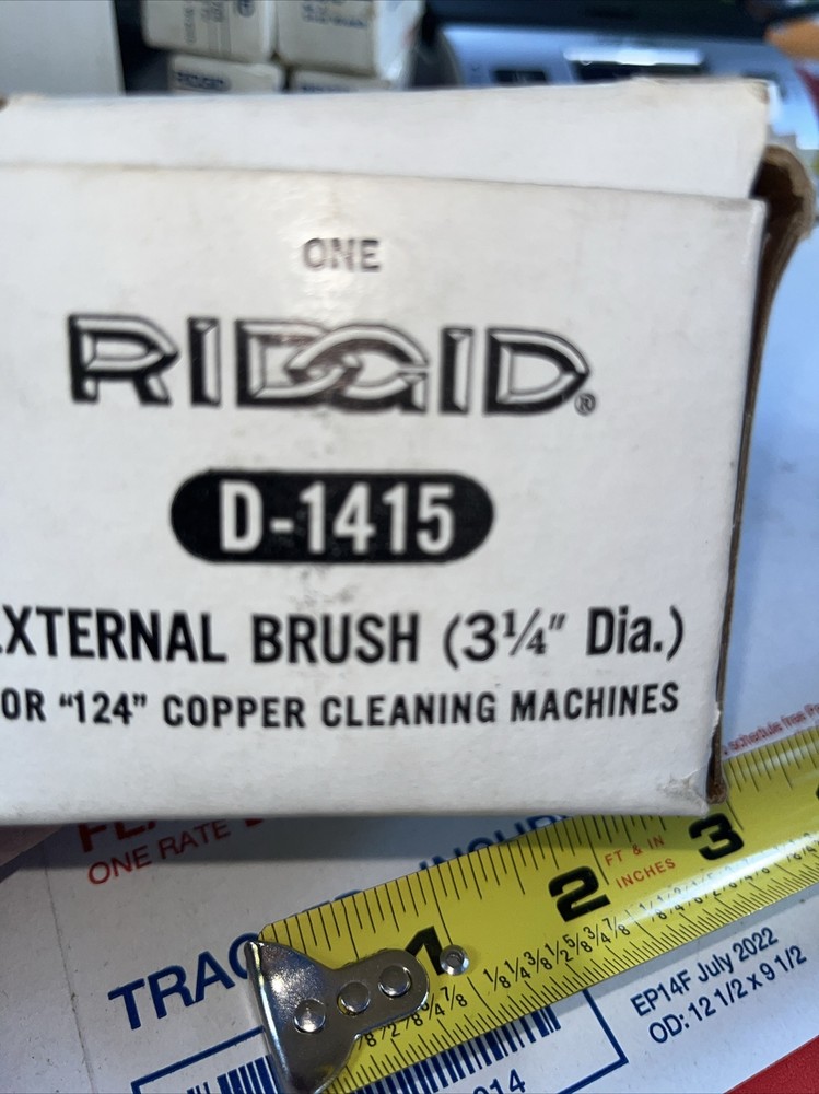 Ridgid D-1415 External Brush. For &ldquo;124&rdquo; Copper Cleaning Machines