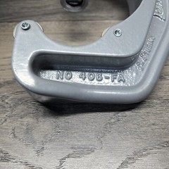 Large Gould Imperial Hi-Duty 2-4&Prime; Adjust-O-Matic Pipe Tubing Cutter 406-FA USA