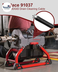 91037 Cable Repair Coupling 3/8-Inch Fit for RIDGID Drain Cleaning Cable, IW Cab