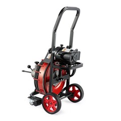 100 FT x 1/2 Inch Drain Cleaner Machine Electric Drain Sewer Auger Cleaning New
