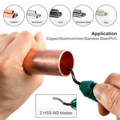 Copper Pipe Cutter Tool Set 3/16&Prime;-2&Prime; &ndash; Tube Cutter for Brass, Aluminum, Stainles