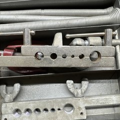 Vtg Craftsman Flaring Tool Set W/Spring Benders & Original Steel Box USA 🇺🇸