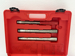 Super Ego BSPT Pipe Threader Set With Carrying Case