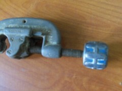 VINTAGE THE RIDGE TOOL CO. RIDGID NO. 00 3/16 TO 1 1/8&Prime; O.D PIPE CUTTER