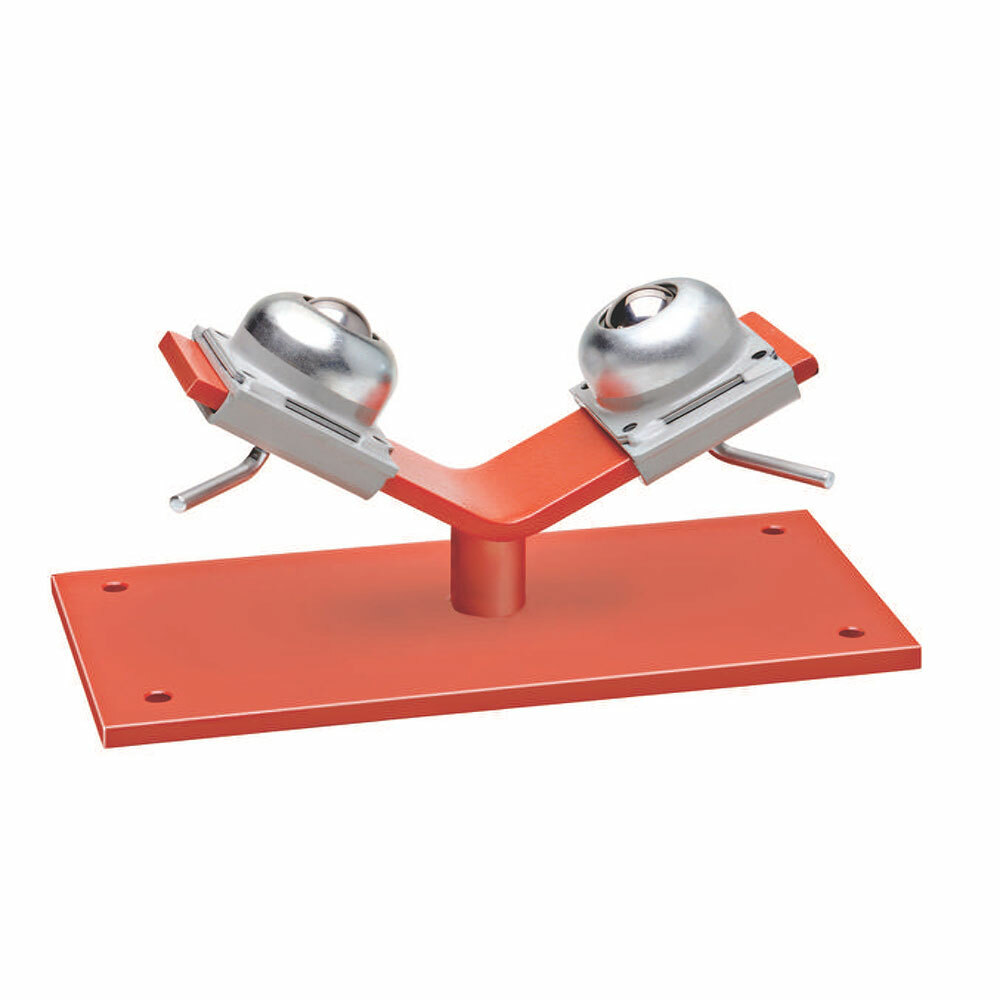Ridgid 60002 2-1/2&Prime; &ndash; 12&Prime; Ball Transfer Pipe Support, use w/ 258 Pipe Cutters