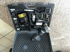 DeWalt Everloc Rehau Pex tool and compression sleeve fitting system 12V kit