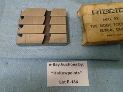 Ridgid NOS Pipe Threading Replacement HSS Die Set 65-R 1 to 2&Prime; NPT 38105 P184