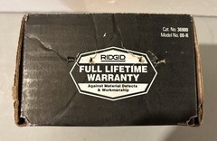RIDGID 1&Prime; NPT COMPLETE DIE HEAD MODEL NUMBER 00-R PART NUMBER 36900