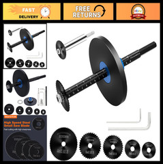 360&deg; Rotating PVC Pipe Cutter Set &ndash; Adjustable Depth, 5 HSS Blades, Portable Too