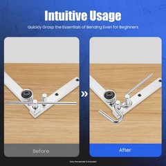 Manual Mini Bending Machine Carbon Steel Steel Rod Universal Bender 8mm Dia