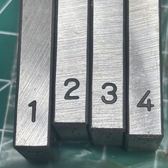 3-1/2-4&rdquo; Asada NPSM Rothenberger PISET H139 Threading Die Set, Unused With Box