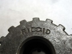 Ridgid 111-R 1/2&Prime; NPT 37040 Ratchet Pipe Threader Die Head Used