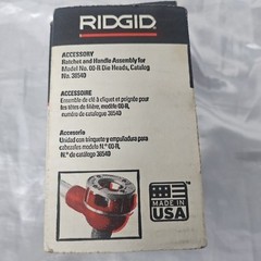 RIDGID 3/4&prime; NPT Complete Die Head Model No. 00-R Cat No. 36895 New in Box