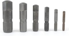 Tough Steel 6-Piece Pipe Extractor Set from 1/8&Prime; to 1&Prime; &ndash; Ease of Use Guaranteed